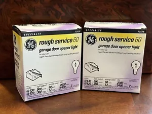 GE Specialty - Servicio áspero - Luz para abrir puertas de garaje - 60 W - 2 paquetes/4 bombillas - Imagen 1 de 1