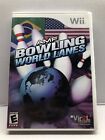 AMF Bowling: World Lanes (Nintendo Wii) Clean Tested Working - Free Ship