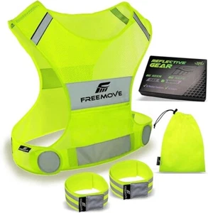 FREEMOVE Kids Reflective Vest - Running Gear, XS - Picture 1 of 1