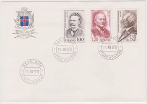 Iceland FDC 1979, Famous People - Picture 1 of 1