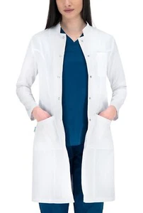 Mila Professionelles Damenkittel Kittel Weiß Damen Laborkittel Damen mit Lang... - Bild 1 von 6