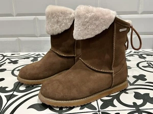 Emu Australia Birdwood Suede/Sheepskin Shearling Boots UK Size 6 EU 39 - Picture 1 of 16