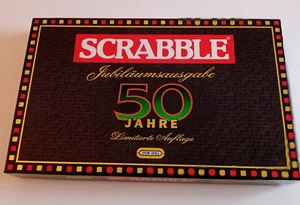 SCRABBLE Jubiläumsausgabe 50 Jahre - Limitierte Auflage, Spear-Spiele / Mattel - Bild 1 von 1