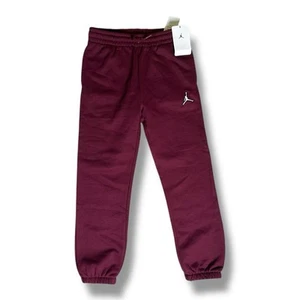 Nike Fleece Pants Boys M Jogger Youth Dark Beetroot Sweatpants - Picture 1 of 3