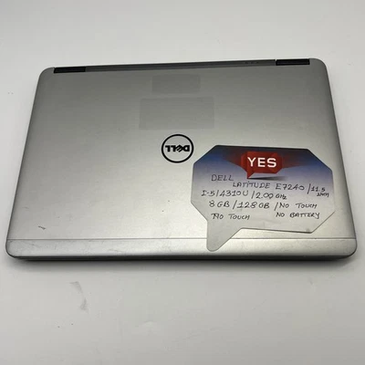 Dell Latitude E7240 Intel Core I5-4310U 8 GB 128 SSD Foto 1 de 4