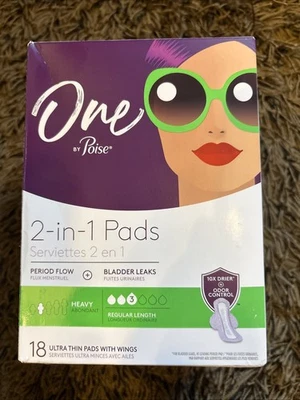 One by Poise Panty Liners (2-in-1 Period & Bladder Leakage Daily  - Image 1 of 4