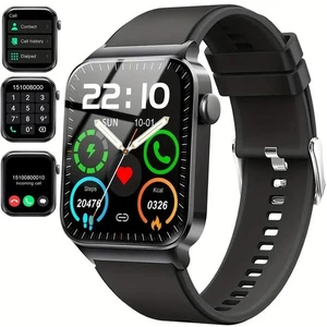 Smart Watch for Men Women(Answer/Make Calls) with Blood Pressure Monitor Fitness - Picture 1 of 5