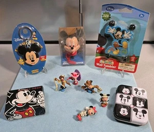 10 Pc. VTG Disney Lot~ Estate Sale Finds ~ Keychain, Facial Soap, Figures & More - Picture 1 of 20