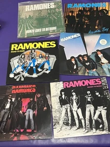 The Ramones Vinyl Lot (7 LPs) 80s Punk Rock Records - Imagen 1 de 24