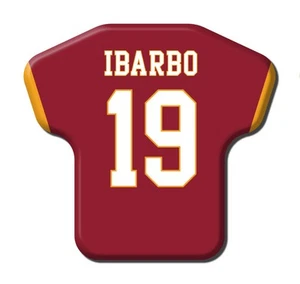 Calamita Simile a T-Shirt Calcio Stagione 2014/2015 Roma 19 Victor Ibarbo - Foto 1 di 9