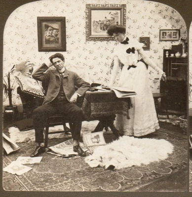 1901 The Harmony? О супружеской жизни.  Стереовизуальное фото - Изображение 1 из 2