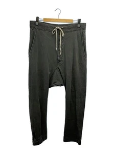 RICK OWENS DRKSHDW OTHER SARUEL PANTS S COTTON GRAY DU14F4374-RIG Used - Picture 1 of 6