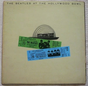 THE BEATLES Live at the Hollywood Bowl Vinyl Record 1977 UK Gatefold Pressing - Picture 1 of 8