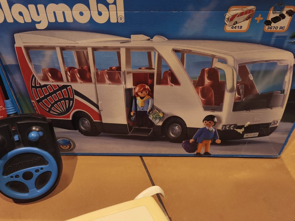 Playmobil Reisebus + RC Modul + 3 Figuren ANSEHEN LESEN !!! - Bild 1 von 4