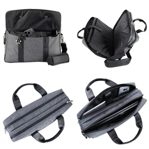 Organizer Laptoptasche für 13 Zoll Geräte mit Taschen - Grau - Bild 1 von 5