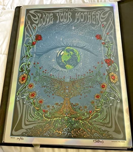 Love Your Mother Poster – Mike DuBois Signed 10/50 Holo Limited 24x18 - Picture 1 of 3