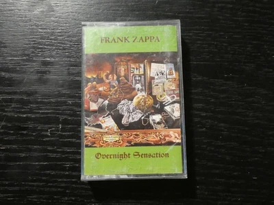 Frank Zappa Overnight Sensation Cassette 1973 Album Rock Music Barking Capt Beef - Image 1 of 4