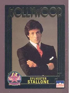 1991 Starline Hollywood SYLVESTOR STALLONE Promo Card for 2nd Series RARE - Bild 1 von 1