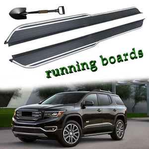 2PCS Steps Fit for GMC ACADIA 2017-2023 Door Side Steps Running Boards Nerf Bars - Picture 1 of 7