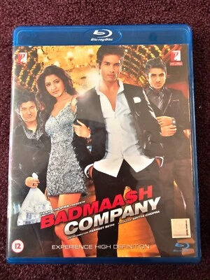 BADMAASH COMPANY SHAHID KAPOOR ANUSHKA SHARMA BOLLYWOOD BLU-RAY - Image 1 of 2