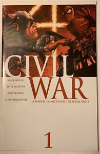Civil War #1 KEY First Issue in High-Grade! (2006)