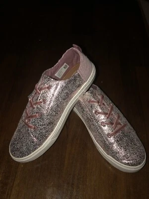 Toms Youth Lenny Lavanda Crackle Foil Pana Nuevo 5 Tenis Zapatos Atléticos Foto 1 de 4