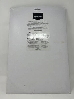13-inch MacBook Pro Amazon Basics Slim Magnetic Privacy Screen Filter New Sealed - Image 1 of 3