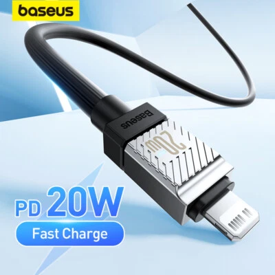 Baseus PD 20W PD Type C To iPhone Fast Charging Cable For iPhone 14 13 12 11 X 8 - Image 1 of 4