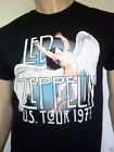 Led Zepelin Us Tour Mens Band T Shirt New Free Shipping