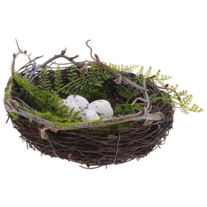 Bird Nest Courtyard Decor Bird Nest Ornament Artificial Bird Nest Easter Decor - Picture 1 of 12