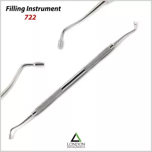 Amalgama Plugger Condensador Compuesto Espátula Plástico Instrumentos de Relleno Laboratorio - Imagen 1 de 2