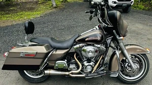 2006-2023 Exhaust Custom Pipes Fit For Harley Davidson FLHX Street Glide 2-1 - Picture 1 of 6