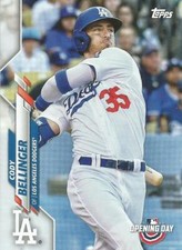2020 Topps Opening Day #129 Cody Bellinger Los Angeles Dodgers
