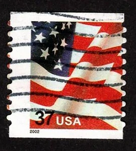 United States #3632 with printing shift showing color from stamp on left (W149) - Picture 1 of 2