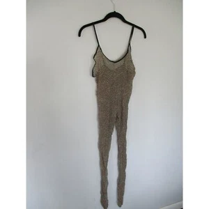 Vintage Frederick's of Hollywood Sheer Cheetah Crotchless Catsuit Bodysuit XL - Picture 1 of 9