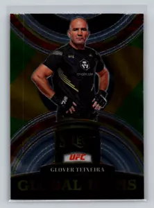 2023 Select UFC #17 Glover Teixeira - Global Icons Insert-Lt Schwergewicht - Bild 1 von 2