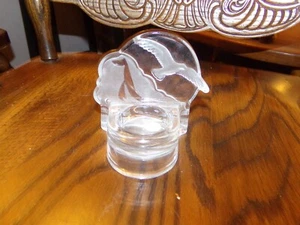 PartyLite Clear Seagull Tealight Holder P0510 –IN BOX ~ Retired - Picture 1 of 5