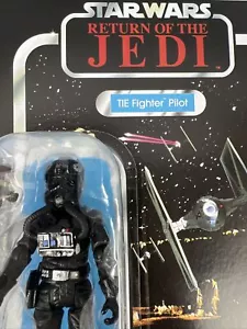 ┥ Star Wars El Retorno del Jedi Colección Vintage TIE Fighter Piloto VC65 Kenner - Imagen 1 de 3