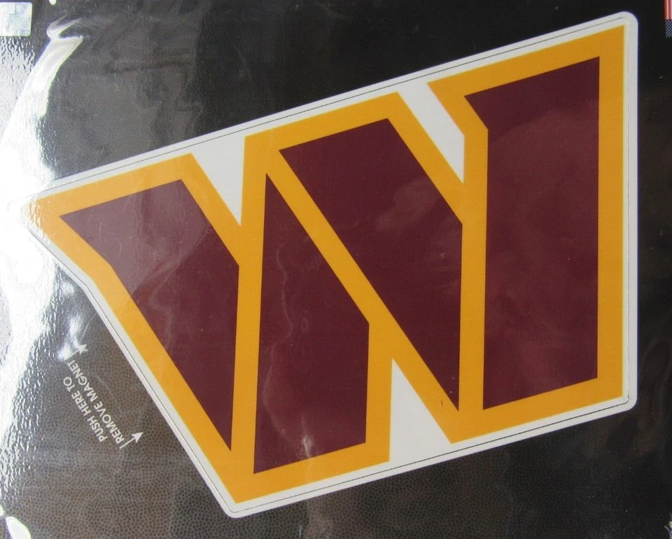 NFL Washington Commanders 6 inch Auto Magnet Die-Cut by WinCraft - Image 1 of 1