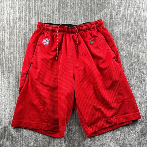 Tampa Bay Buccaneers Nike Shorts Adult Medium Red Black NFL DriFit Mens Cover