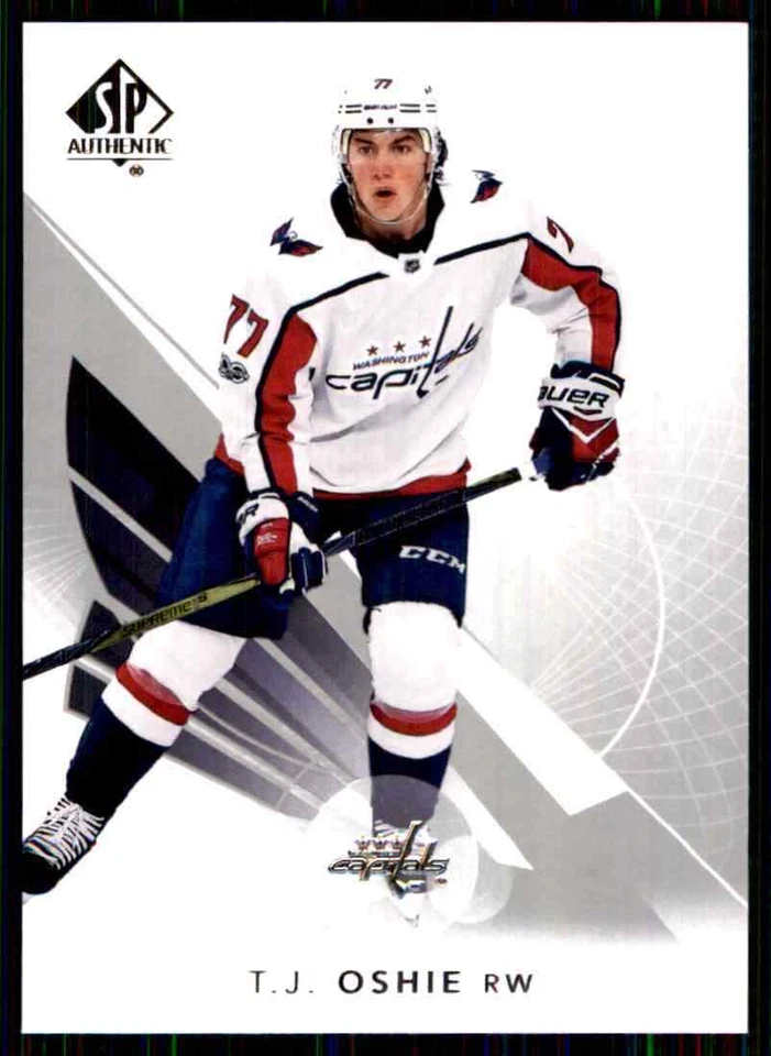 2017-18 Upper Deck SP Authentic T.J. Oshie #57 - Image 1 of 2