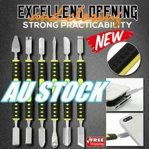 6X Metal Crowbar Set Electronic Repair Tools Boot Stick Mobile Phone Digita - Picture 1 of 11