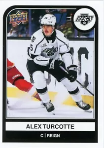 2023-24 23-24 Upper Deck UD AHL Alex Turcotte Factory Misprint Base card - Picture 1 of 1