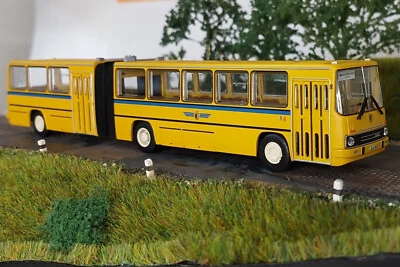 Brekina MCZ 03-366 Ikarus 280.03 Omnibus VEB LVB Leipzig gelb Wagen 5 1:87 NEU - Bild 1 von 4