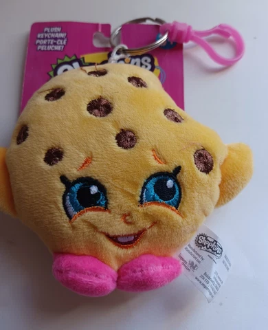 Shopkins Moose 2013 Kookie Cookie Plush Keychain Clip On  Brand New With Tags Cover