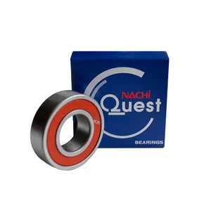 (Qty. 10) 6205-2NSE9 CM NACHI Brand Sealed Ball Bearings 25x52x15 6205RS - Picture 1 of 6