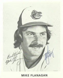 MIKE FLANAGAN SIGNED PHOTOGRAPH, CY YOUNG WINNER, BALTIMORE ORIOLES - Picture 1 of 1