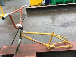 Mongoose Supergoose Expert 1983 Looptail Rare Old School Bmx Frame Barn Find - Picture 1 of 6