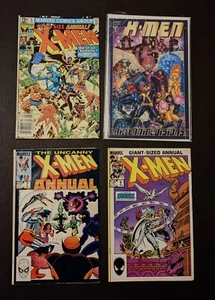 X-Men Annuals Book Lot - Cyclops - Wolverine - Storm - Marvel Comics - Imagen 1 de 4
