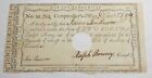 December 30, 1790 Connecticut 2 Pounds Colony Currency cut concealed  (258)